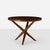 T H Robsjohn-Gibbings Occasional Table USA, c1950s A walnut tripod occasional table by T.H. Robsjohn-Gibbings for...