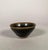 Black glazed stoneware bowl known as Hare's Fur, China, Song Dynasty style (960-1279) For Sale