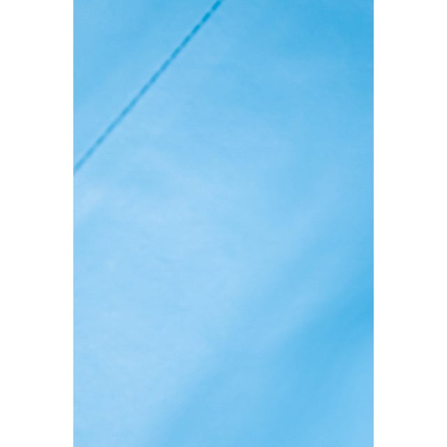 Contemporary 2019 Bottega Veneta Pouch Oversized Large Turquoise Blue Calfskin Leather For Sale - Image 3 of 16