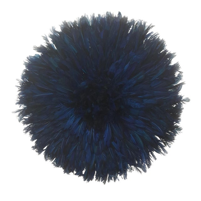 Juju Hat Navy Blue of 20" - 50 Cm For Sale