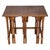 20th Spanish Walnut Nesting and Folding Tables With Turned Legs - 4 Pieces For Sale - Image 13 of 13
