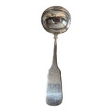 Antique Sterling Silver International Silver "1810" Sauce Ladle For Sale
