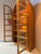 Wood Round Arched Teak Display Case with Lighting by Dyrlund For Sale - Image 7 of 11