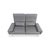 We are offering a beautiful Rolf Benz Plura two-seater sofa in dark gray leather for sale. The sofa impresses with its...