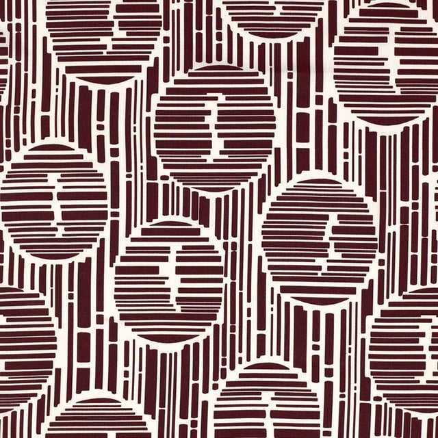 Sample- Schumacher X Trina Turk Bamboo Forest Print Fabric in Java For Sale