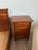 1990s Vintage Walnut Nightstand For Sale In Los Angeles - Image 6 of 12
