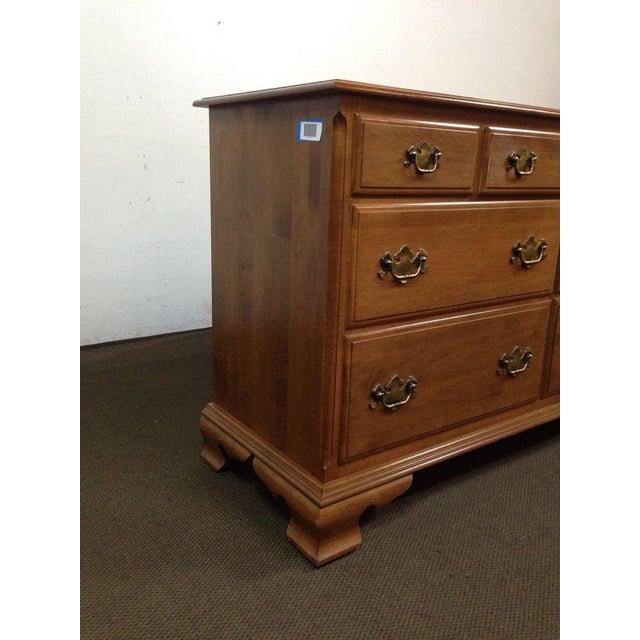 Ethan Allen Heirloom Maple 7 Drawer Dresser Chairish