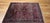 Red Antique Persian Sarouk Area Rug, Hand-Knotted Wool, Allover Floral Pattern, 3x5, Red & Navy For Sale - Image 8 of 16