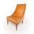 Orange Vintage Original Lawrence Peabody "Slipper Chair" for Richardsons / Nemschoff — Pair For Sale - Image 8 of 12