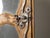 French French Chapeau de Gendarme 19th Century Carved Elm Cabinet with Glass Doors For Sale - Image 3 of 12