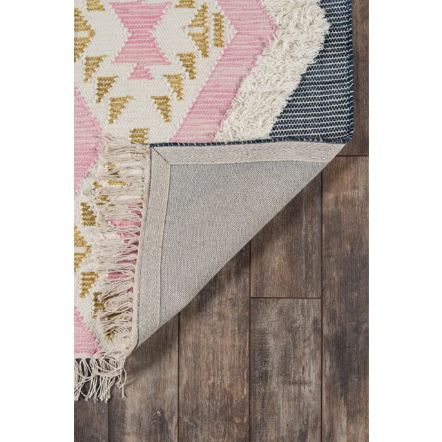 Novogratz by Momeni Indio Beverly in Pink Rug - 2'X8' Runner For Sale In Atlanta - Image 6 of 8