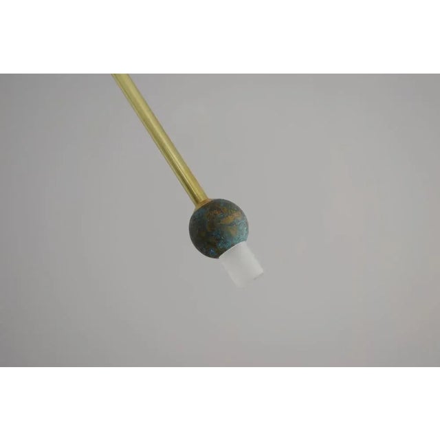 Not Yet Made - Made To Order Brass Sculpted Let's Talk Light Suspension by Periclis Frementitis For Sale - Image 5 of 7