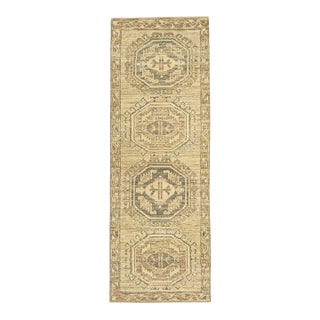 Turkish Oushak Rug 2'8" x 7'6" For Sale