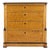 Biedermeier Chest of Drawers with Maple and Ebonized Accents, Austria For Sale