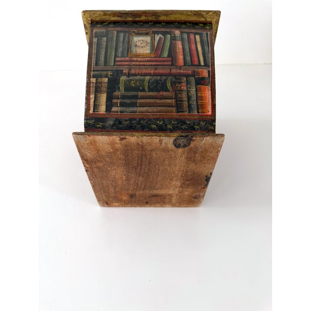 1950s Fornasetti Style Trompe l'Oeil Waste Basket / Planter For Sale - Image 16 of 16