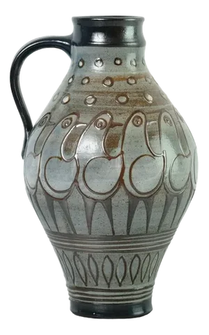Mid-Century Danish CeramiC Vase, 1960s