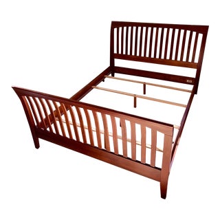 Ethan Allen American Impressions Cherry Queen Bed For Sale
