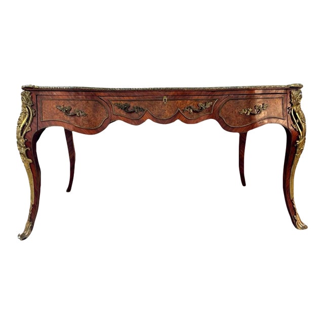Louis XV Style 19th Century Reproduction Bureau Plat For Sale