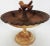 1980s Small Rustic Cast Iron Birdbath For Sale - Image 5 of 9