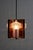 1960s Mid-Century Hanging Light in Brass with 3 Textured Glass Sconces, 1960 For Sale - Image 5 of 13