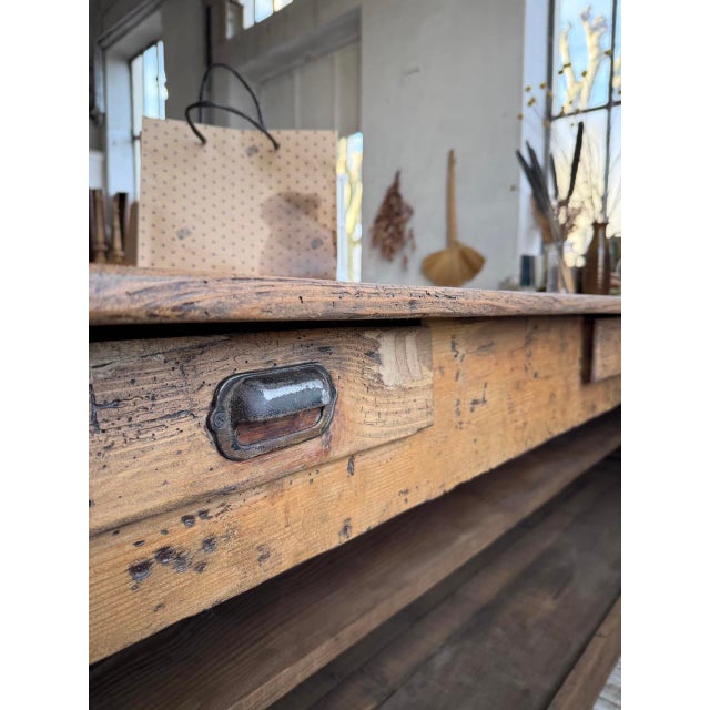 Pine Trade Counter, 1900s For Sale - Image 18 of 18