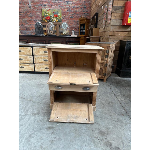 Small Storage Cabinet in Wood For Sale - Image 4 of 11