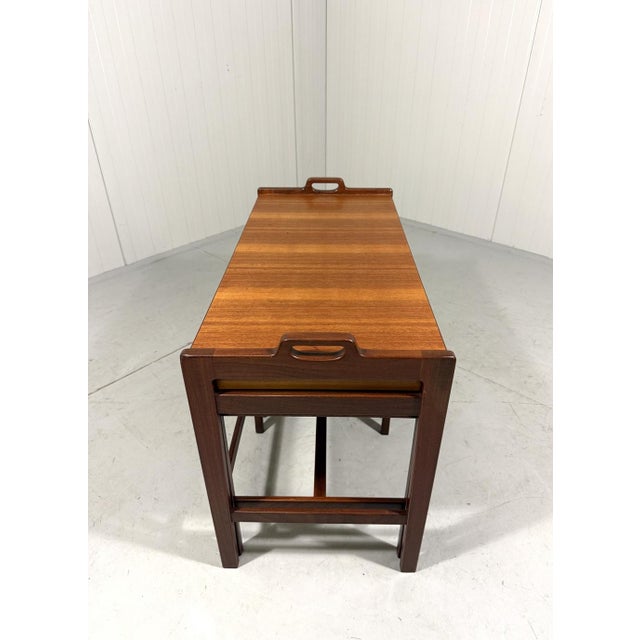 Brown Skaraborgs Möbelindustri Teak Nesting Tables, Sweden, 1960s, Set of 3 For Sale - Image 8 of 15