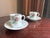 Mid 20th Century, Victorian Revival, French Limoges Floral Demitasse Cup and Saucer Set - 4 pcs For Sale In New York - Image 6 of 8