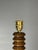 Brown Large Mid-Century Brutalist Wood Turned Mushroom Table Lamp, France, 1950s For Sale - Image 8 of 14