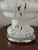 1970s White Murano Glass Table Lamp from Mazzega, Italy, 1970s For Sale - Image 5 of 9