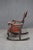 Antique Horner Style Mahogany Carved Lion Arm Rocking Chair For Sale - Image 9 of 11