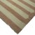 Traditional Vintage Dhurrie Rug in Brownwith Stripes, From Rug & Kilim For Sale - Image 3 of 6