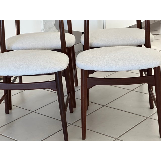 Teak Chairs by Wilkhan de Georg Leowald, Germany, 1960, Set of 4 For Sale - Image 9 of 18