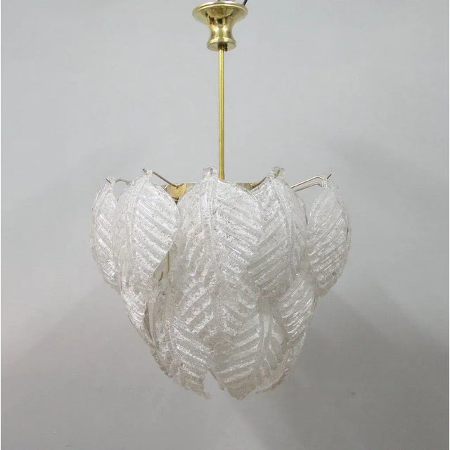 Gold Murano Glass Lamp from Mazzega, 1970s For Sale - Image 8 of 8