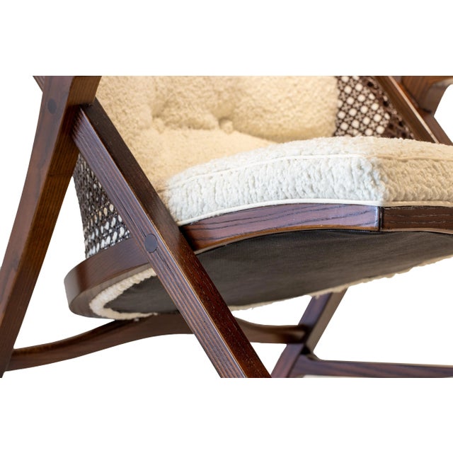 Mid Century Modern 1950s Edward Wormley for Dunbar Cane Back Chairs Model 5700a - a Pair For Sale - Image 9 of 12