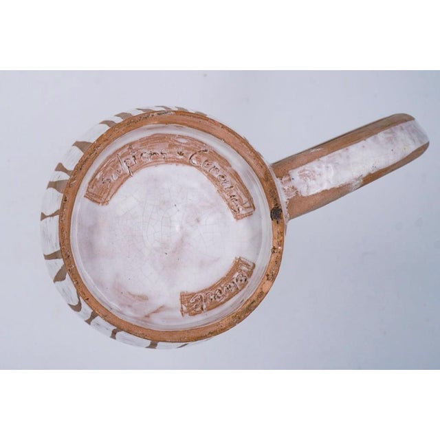 Mid 20th Century Joel Edwards Sculptural Pottery Pitcher For Sale - Image 9 of 10