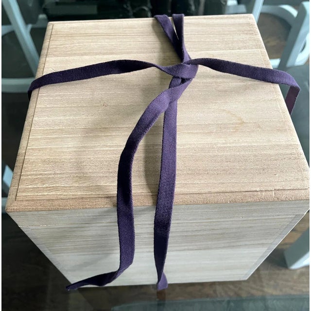 Early 21st Century Japanese Modern Studio Ceramic Oribe Jar by Ryoji Koie For Sale - Image 10 of 13