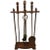 Five Piece Arts & Crafts Fireplace Tool Set For Sale - Image 9 of 9