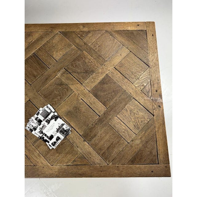 Brown Versailles Oak Coffee Table For Sale - Image 8 of 18