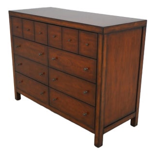 Mitchell Gold Cherry Modern Design Dresser Chest For Sale
