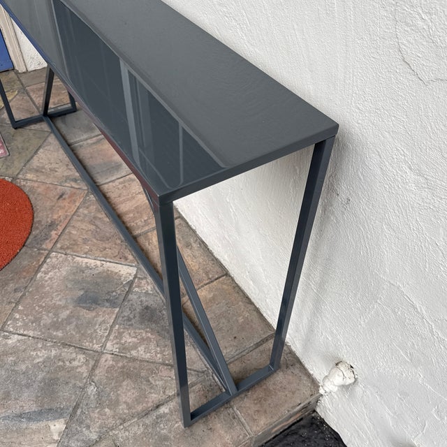 Blu Dot Blu Dot Strut Console Table For Sale - Image 4 of 12