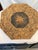 Large 20.5" Vintage Octagonal Basket-Illusion Inlay Platter & Wall Art For Sale In Dallas - Image 6 of 10