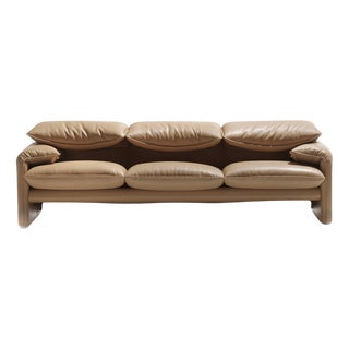 Three-Seater Sofa by Vico Magistretti for Cassina For Sale