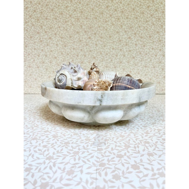 Vintage Marble Low Bowl For Sale In New Orleans - Image 6 of 6