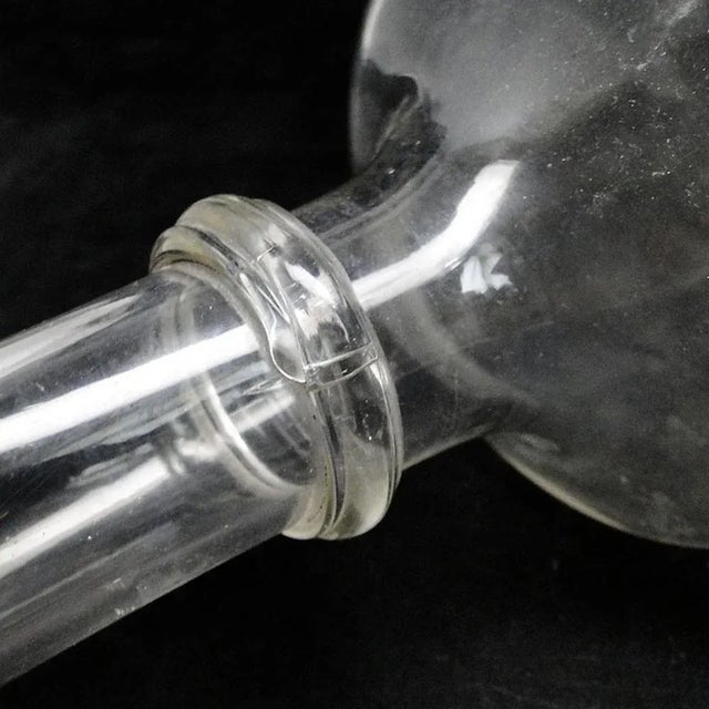 Glass Art Deco Carafe from Niemen Glassworks, Poland, 1930s For Sale - Image 7 of 10