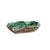 Mid-Century Modern Monumental Mid Century Modern Ceramic Malachite Look Green Ashtray or Catchall For Sale - Image 3 of 7