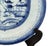 Textile Antique 19th Century Chinese Canton Export Porcelain 10" Charger & Stand For Sale - Image 7 of 12