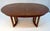 Mid-Century Modern Mid-Century Oval Walnut Dining Table by Stanley For Sale - Image 3 of 16