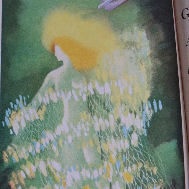 Black Vintage Green Mansions by William Henry Hudson & E. McKnight Kauffer Book For Sale - Image 8 of 9