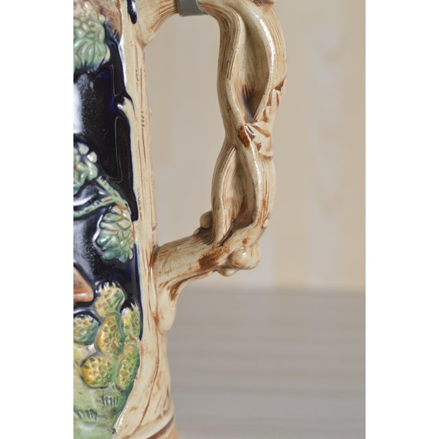 Ceramic Mid-Century Modern Beer Mug, Germany, 1950s For Sale - Image 7 of 10